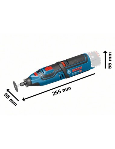 Multiherramienta batería 2x2Ah L-BOXX Bosch GRO...