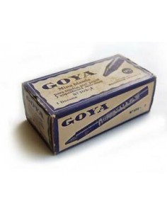Marcador Goya mina blanda azul