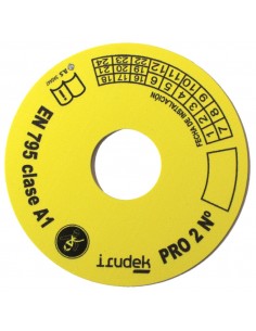 Placa identificativa anillas Irudek Pro 2