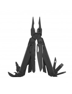 Multiherramienta SURGE negra funda nylon Leatherman 12 usos