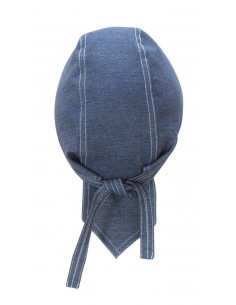 Gorro denim con tiras Velilla 404007