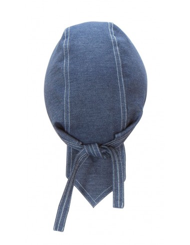 Gorro denim con tiras Velilla 404007