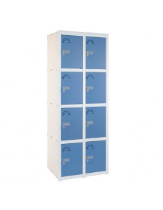 Taquilla armario ropero metálico 4 puertas Jomasi 2