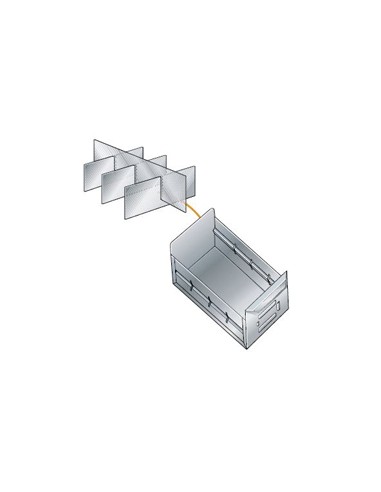 Divisor cajón transversal ángulo ranurado Jomasi