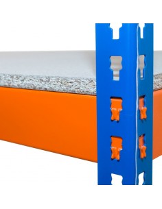 Kit estantería metálica J200 4 niveles Jomasi 2