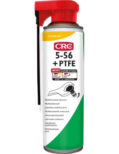 Lubricante multisusos con teflón CRC 5-56 PTFE 500ml