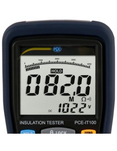 Medidor de aislamiento PCE-IT100 2