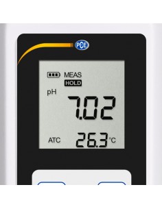 Medidor de pH PCE-PH 26F 2