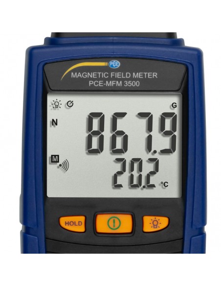 Medidor de radiación PCE-MFM 3500
