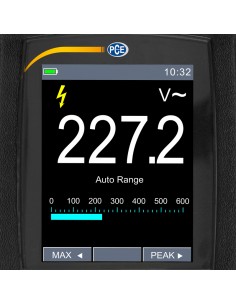 Pinza amperimétrica PCE-CTI 10 2