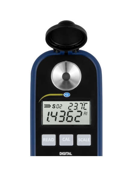 Refractómetro digital para cerveza PCE-DRW 1