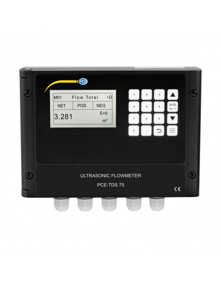 Caudalímetro ultrasónico PCE-TDS 75