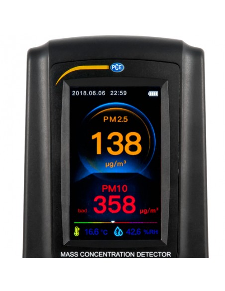 Contador de partículas PCE-RCM 11