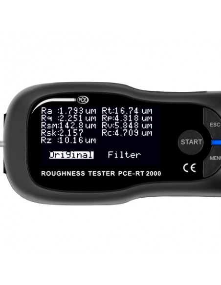 Rugosímetro PCE-RT 2000BT