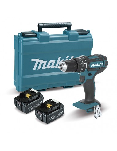 Taladro combinado 18V Litio 4,0Ah Makita DHP482RME