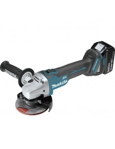 Miniamoladora 18V 4,0Ah Litio-ion 125mm Makita DGA504RMJ 2
