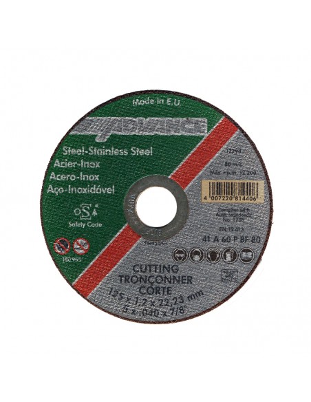 Disco corte acero-inox Advance 125x1,2