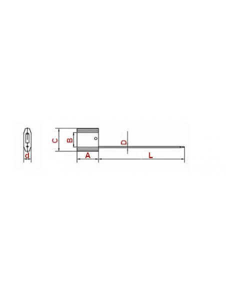 Precinto de seguridad ajustable CABLE SEAL 1.5