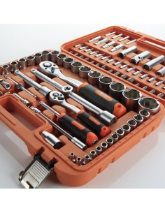 Juego vasos 1/2"-1/4" 94pzs Alyco 192392 2