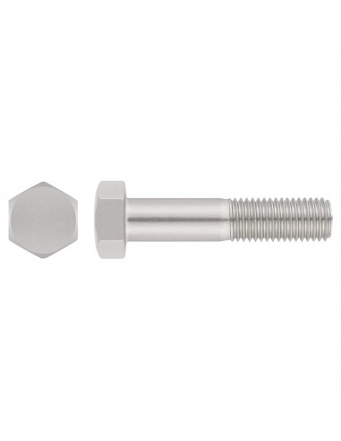 Tornillo DIN 931 inox A4