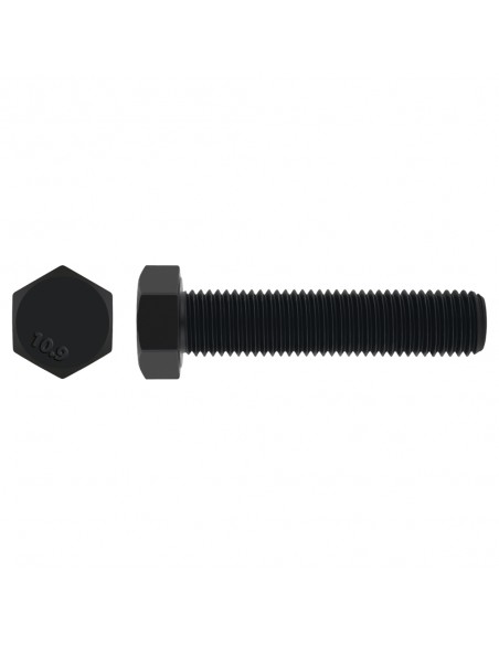 Tornillo DIN 933 10.9 pavonado