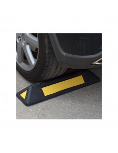 Tope parking caucho negro-amarillo 550x150x80mm 2