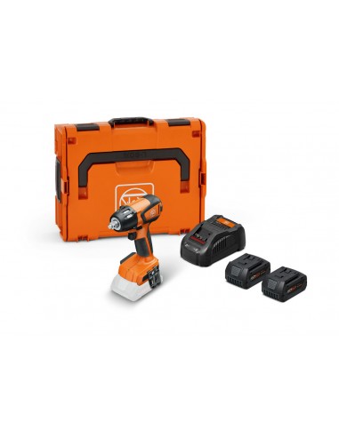 Llave de impacto a batería Fein ASCD18-300W2 +cargador+2 baterias 5Ah