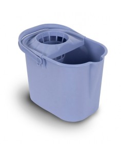 Cubo escurridor rectangular 13L azul