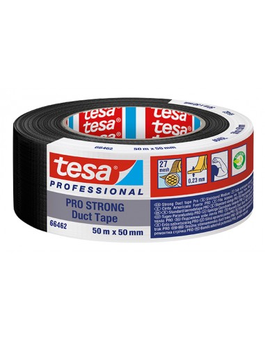 Cinta multiuso americana Tesa negra 50m x 50mm 66462