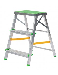 Taburete aluminio 3 peldaños Profer