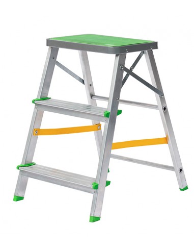 Taburete aluminio 3 peldaños Profer