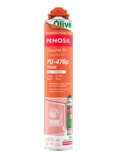 ESPUMA POLIURETANO FUEGO PISTOLA PENOSIL 750 ML PU-476
