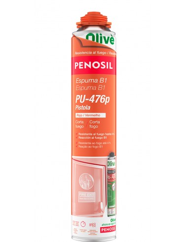 ESPUMA POLIURETANO FUEGO PISTOLA PENOSIL 750 ML PU-476