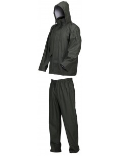 Traje de agua poliuretano-PVC verde T.XXL