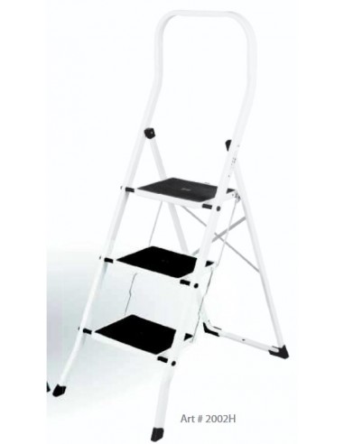 Escalera mini tres peldaños c/barandilla alta