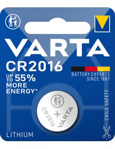 Pila botón BL1 CR2016 litio Varta