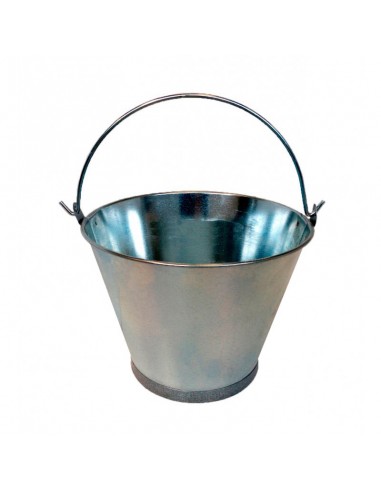 Cubo galvanizado cónico 12 L