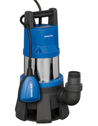 Electrobomba aguas sucias 22500 l/h 1300W Super Ego