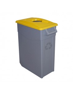 Contenedor abierto Zeus amarillo 65 L
