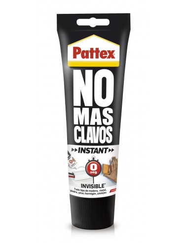 Pattex NO MAS CLAVOS invisible 200g