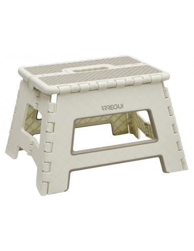 Taburete plegable 29x22x22 crema TB-022-BGB