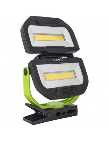 Foco led plegable 360 IP54 con pinza