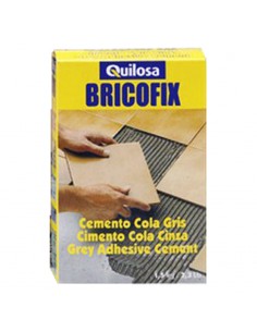 Cemento cola gris Quilosa Bricofix 1,5kg