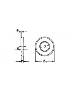 Arandela DIN 6916 EN 14399-6 2