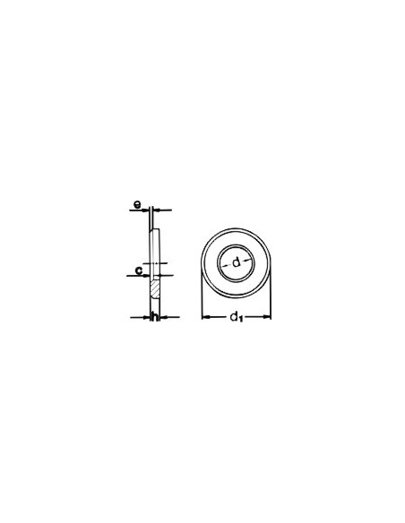 Arandela DIN 6916 EN 14399-6