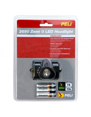 Linterna Peli HeadsUp Lite 2690 LED Zona 0