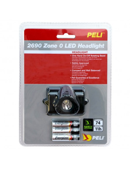 Linterna Peli HeadsUp Lite 2690 LED Zona 0
