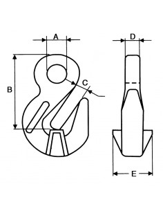 Gancho acortador grado 80 2