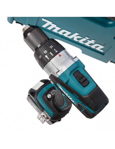 Taladro batería Makita DHP458RTJ