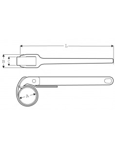 Llave correa Super Ego 108 3" 2